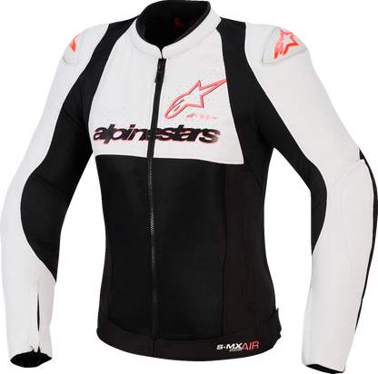 ALPINESTARS Stella SMX Air Jacket - Ice Gray/Black/Coral Fluo - XL 3316523-9297-XL