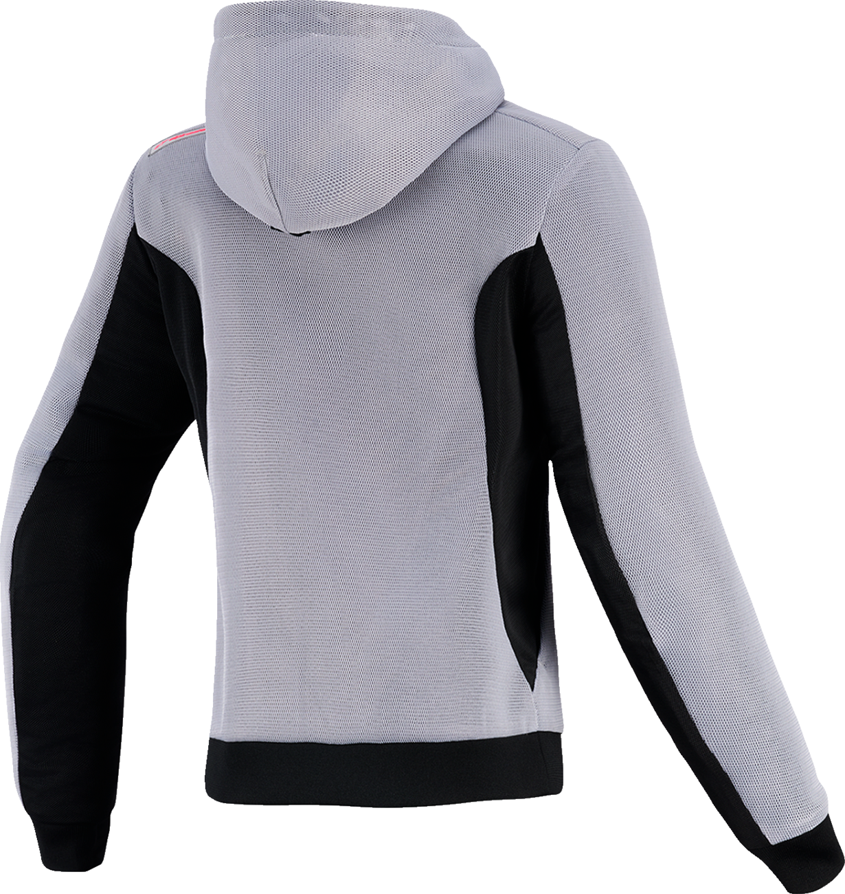 Alpinestars Stella Chrome Super Airflow Hoodie - Women's Riding Jacket in Mid Gray/Black/Pink, Size XS (Part No. 4210126-9299-XS)