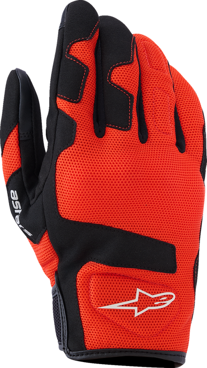 Alpinestars Ignite Gloves - Red Tangerine/Black, Medium - Model 3560926-3184-M