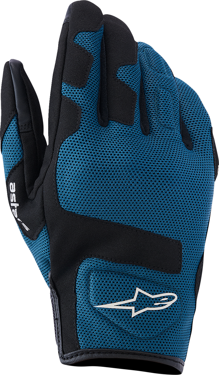 Alpinestars Ignite Gloves - Indigo Blue and Black, Men’s 2XL Part #3560926-751-2X
