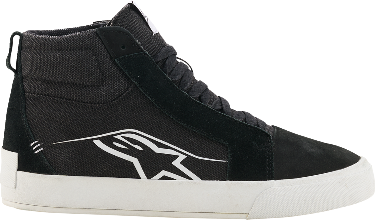Alpinestars Ride-63 Canvas Shoes - Black and White, US 13 - Part Number 2540726-12-13