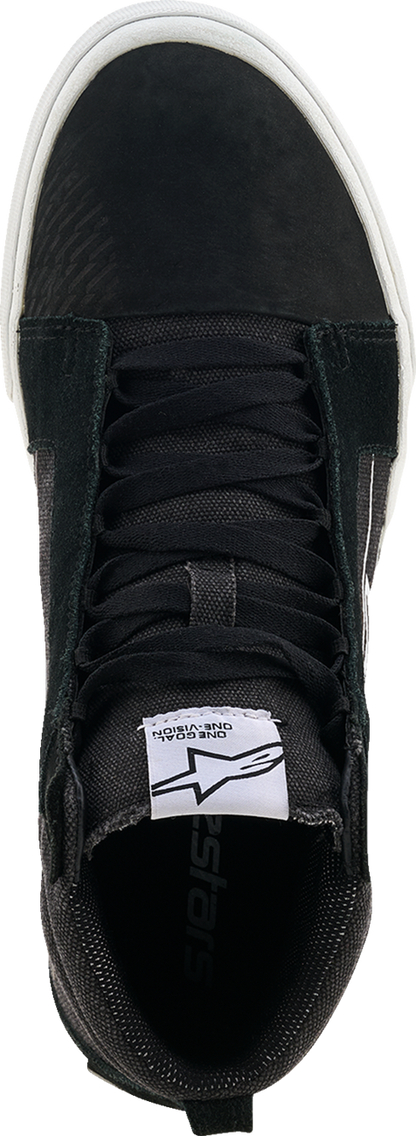Alpinestars Ride-63 Canvas Shoes - Black and White, US 13 - Part Number 2540726-12-13