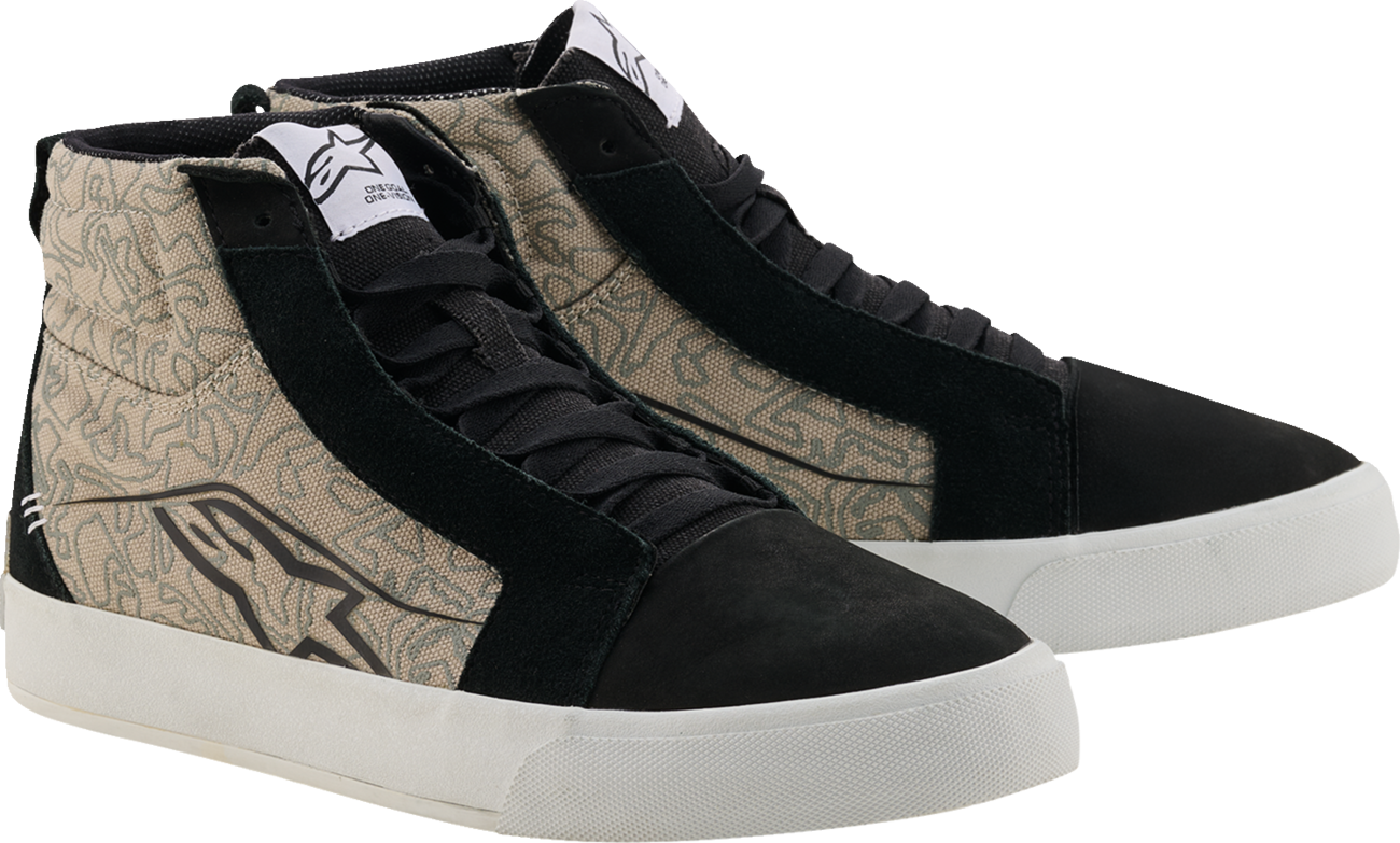 Alpinestars Ride-63 Canvas Shoes for Urban Riding - Black, Cool Gray, White - US 11.5, Part Number 2540726-1471-115