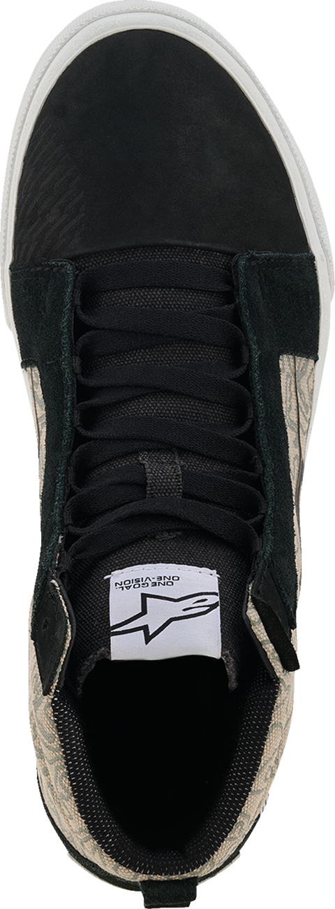 Alpinestars Ride-63 Canvas Shoes for Urban Riding - Black, Cool Gray, White - US 11.5, Part Number 2540726-1471-115