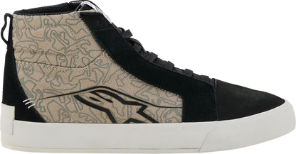 Alpinestars Ride-63 Canvas Shoes for Urban Riding - Black, Cool Gray, White - US 11.5, Part Number 2540726-1471-115