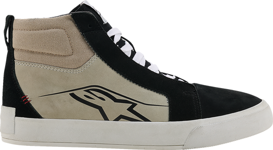 Alpinestars Ride-63 Leather Shoes US 9 - Black, Cool Gray & White | Part 2540926-1471-9
