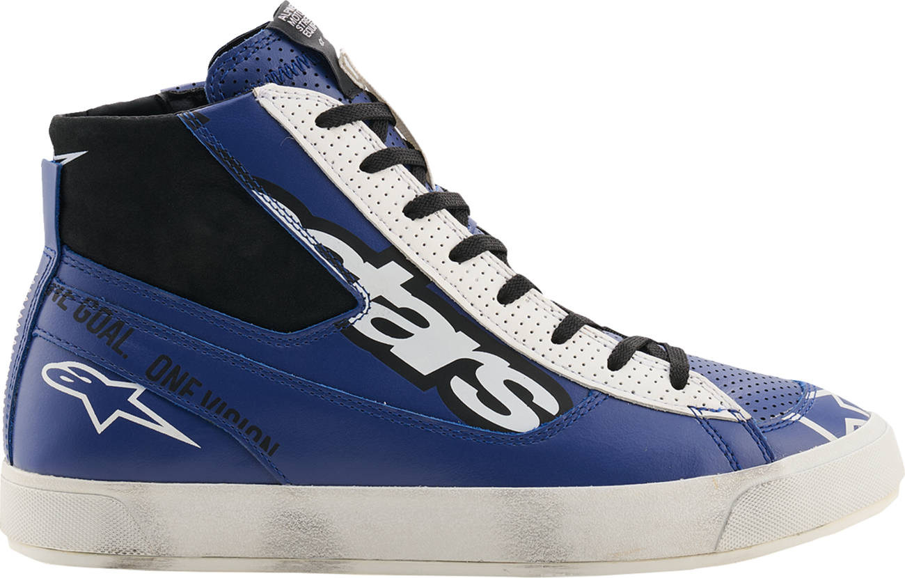 Alpinestars Stated Flair Shoes US 10 - Blue, White & Black with Advanced Urban Sole