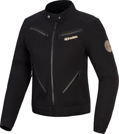 Alpinestars Stella Grace Jacket - Black, Size Small - Versatile Workwear-Inspired Motorcycle Jacket