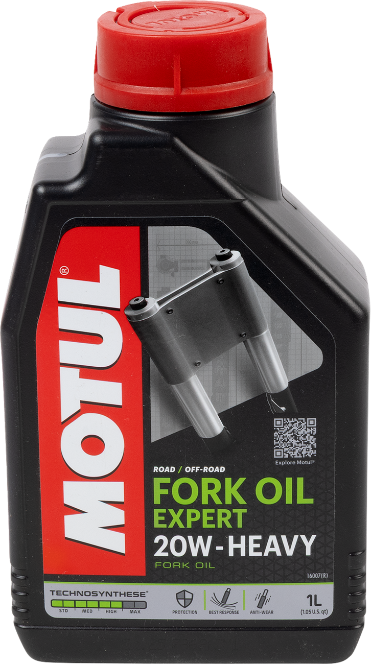 MOTUL Heavy Expert Fork Oil 20W - Part Number 114433 for Motorcycle Suspension