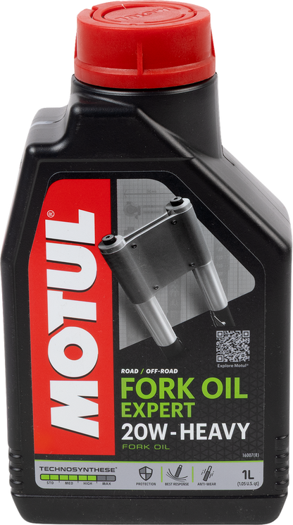 MOTUL Heavy Expert Fork Oil 20W - Part Number 114433 for Motorcycle Suspension