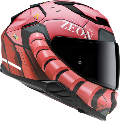HJC F71 Zaku Motorcycle Helmet with Bluetooth Smart System and Sun Visor - 2XL by HJC Part 461922