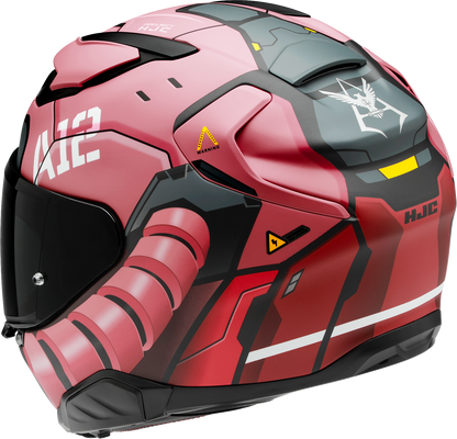 HJC F71 Zaku Motorcycle Helmet with Bluetooth Smart System and Sun Visor - 2XL by HJC Part 461922