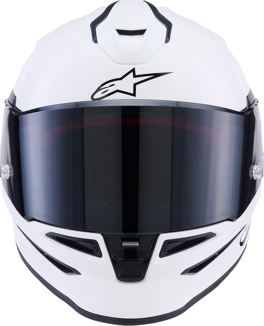 Alpinestars Supertech R7 Helmet - 22.06, Solid Gloss White, XS (Part No. 8202126-2180-XS)