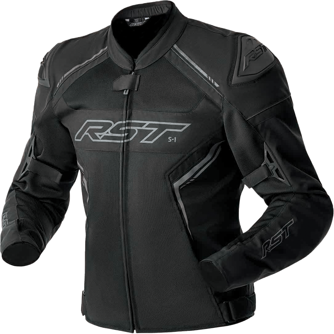 RST S1 D3o Mesh Jacket Black XS - Lightweight Motorcycle Protective Gear