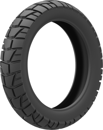 KENDA Trakmaster DTR Rear Motorcycle Tire 180/55R17 - 73V for Dual Sport and Adventure Bikes