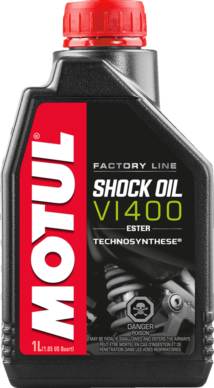 MOTUL Factory Line V1400 Shock Oil - 1 Liter by MOTUL Part 114442