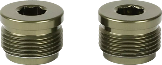 RENTHAL Revo-F End Caps - Aluminum Gold PDS04-02