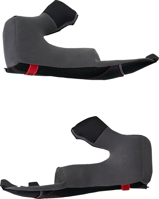 ALPINESTARS Supertech R7 Cheek Pads – Gray, 15mm, Part Number 895182611-O15