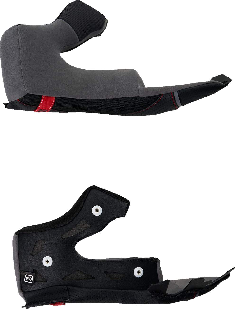 Alpinestars Supertech R7 Cheek Pads - Gray, 25 mm - Part Number 895182611-O25