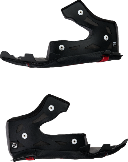 ALPINESTARS Supertech R7 Cheek Pads – Gray, 15mm, Part Number 895182611-O15