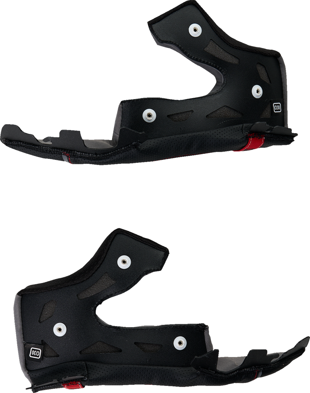 Alpinestars Supertech R7 Cheek Pads - Gray, 25 mm - Part Number 895182611-O25