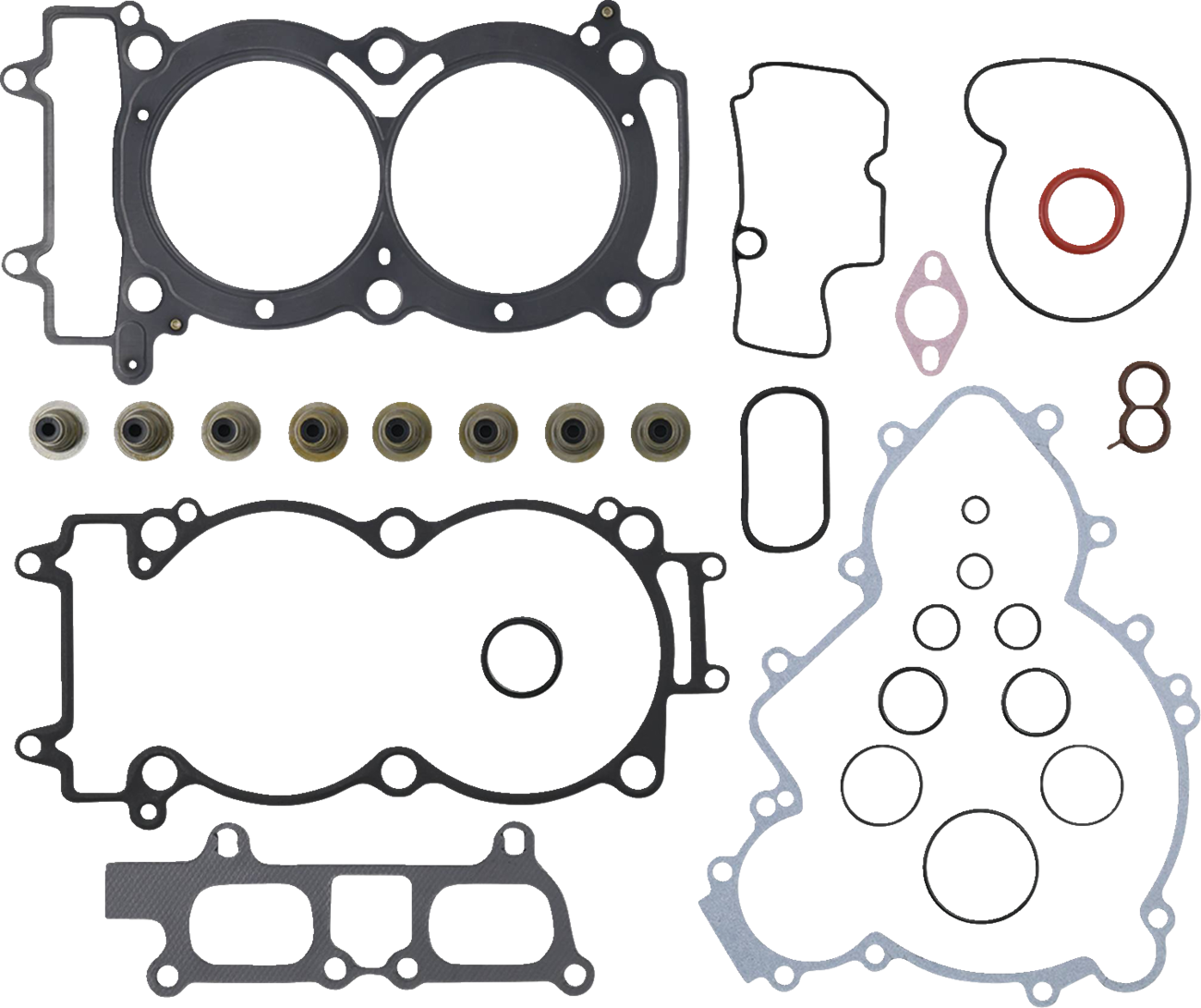 MOOSE OFFROAD Complete Gasket Kit for Polaris 8080074mse – Reliable Engine and Transmission Rebuilds
