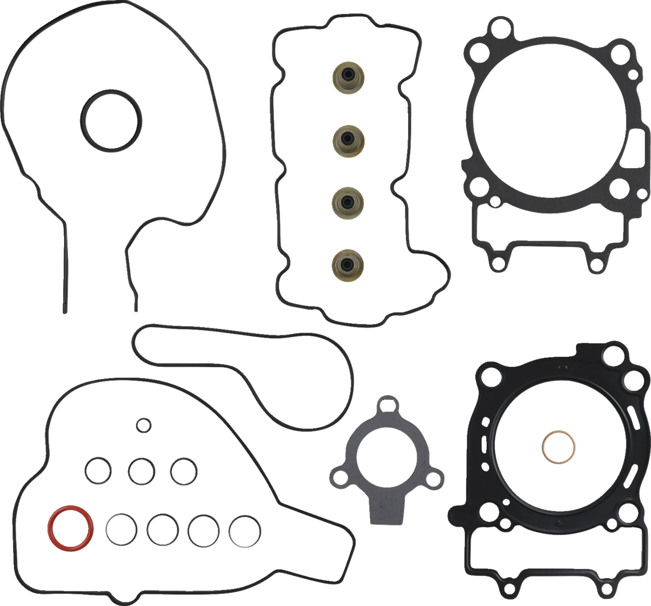 MOOSE OFFROAD Complete Gasket Kit for Polaris 8080072MSE - Reliable Engine and Transmission Rebuild Kit