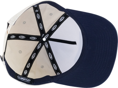 FMF Machinist Hat - Stone SU26196902STNOS with 5-Panel Twill Snapback and Custom Embroidery