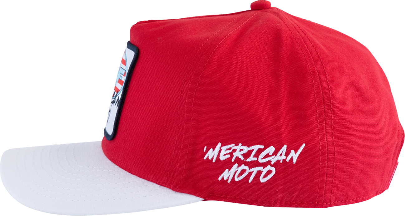 FMF Merican Hat - Red SU26196901RDOS