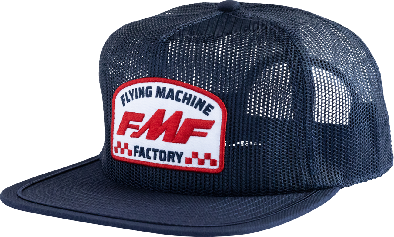 FMF Chamber Trucker Hat - Navy SU26196904NVYOS