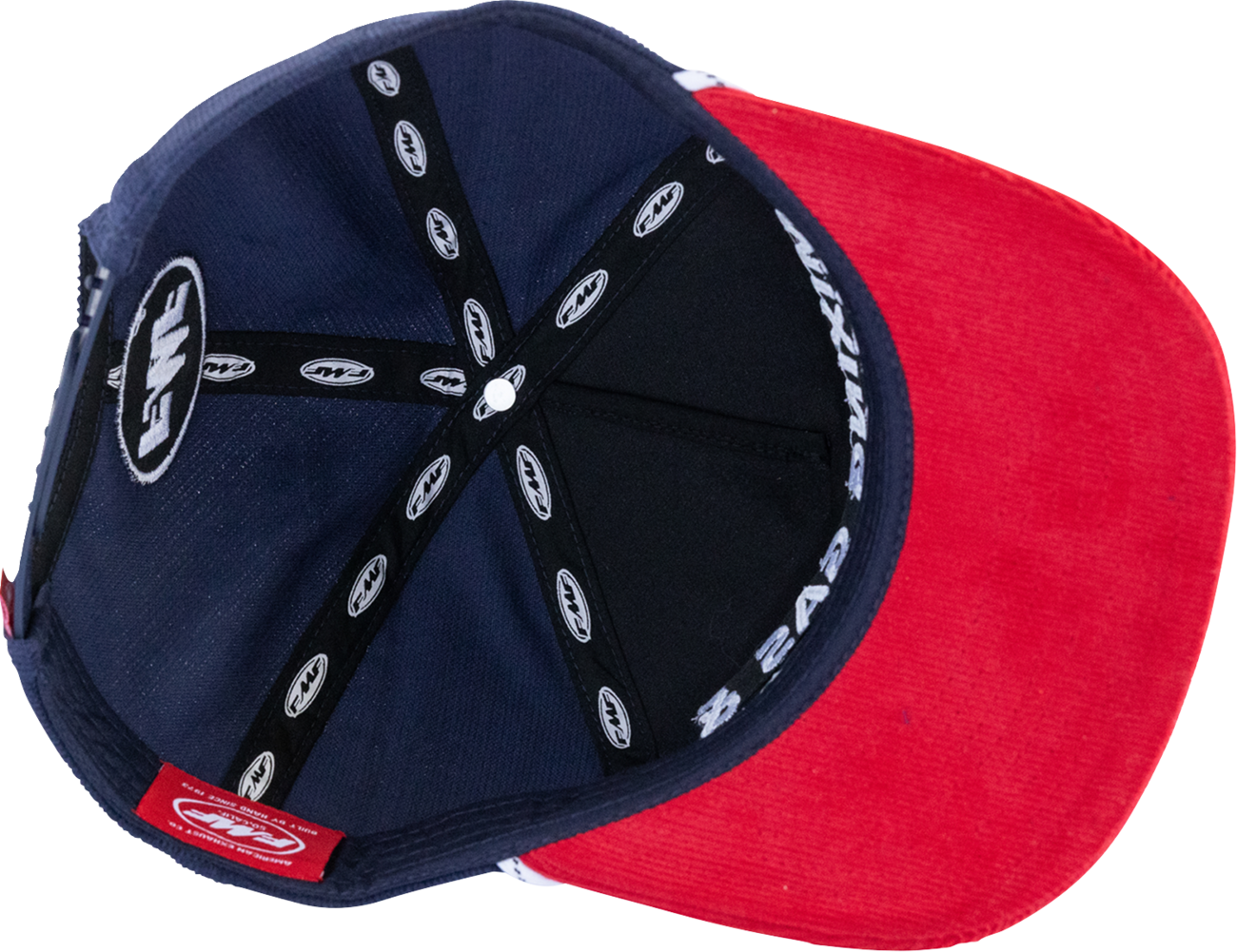 FMF Mixers Hat - Navy SU26196900NVYOS with Corduroy Snapback and Contrast Visor