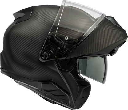 HJC RPHA 91 Carbon Modular Helmet - Solid Matte Carbon, Medium (Part Number: EB19NUS53MCV)