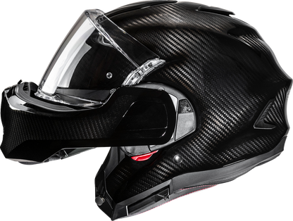 HJC F100 Carbon Modular Helmet - Solid Matte Carbon XS EB20NUS31MCV
