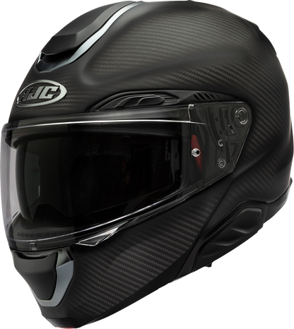 HJC RPHA 91 Carbon Modular Helmet - Solid Matte Carbon Large (Part Number: EB19NUS63MCV)