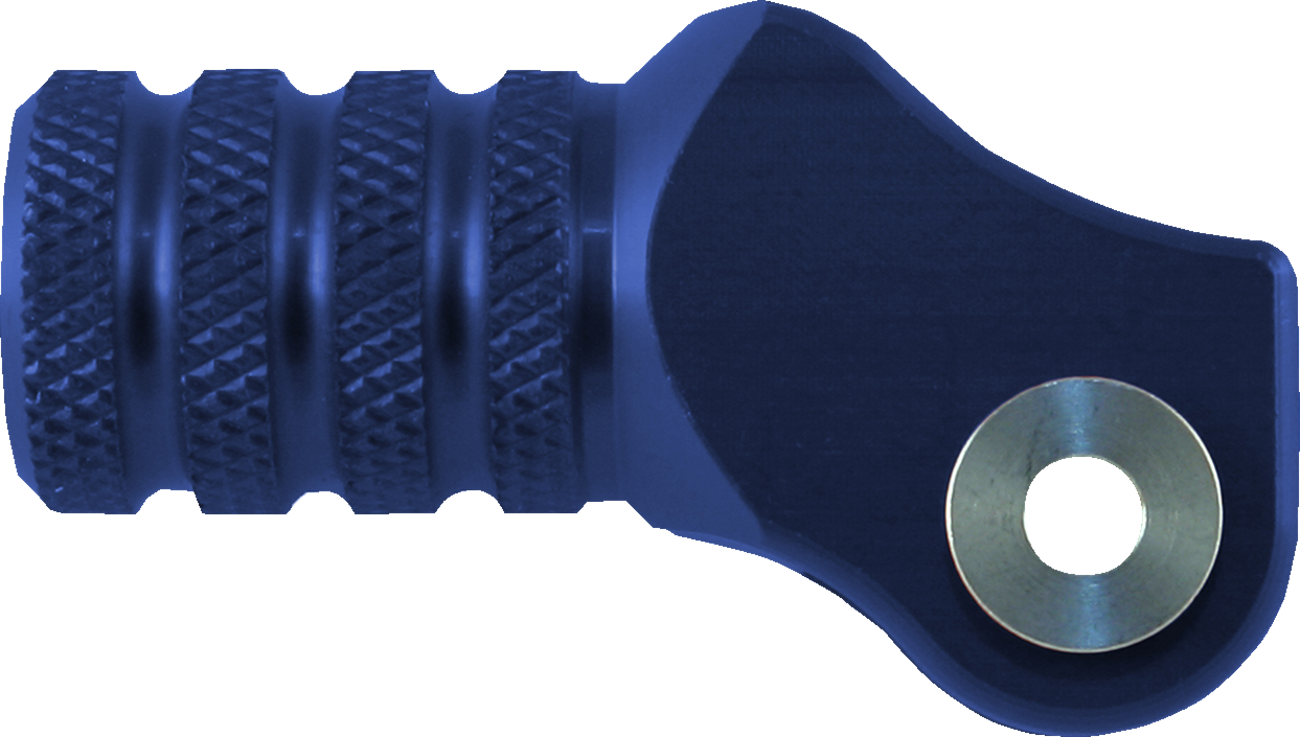 MOOSE OFFROAD Knurled Shift Lever Tip – 10 mm Blue, Model 81-0000-06-20