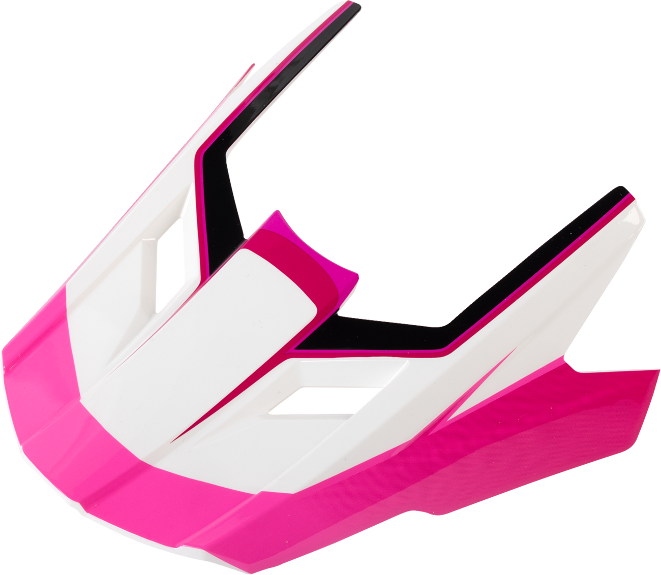 Z1R Dirt Maxx Visor Kit - Vortex Pink/White for Z1R Helmets Part 0132-1933