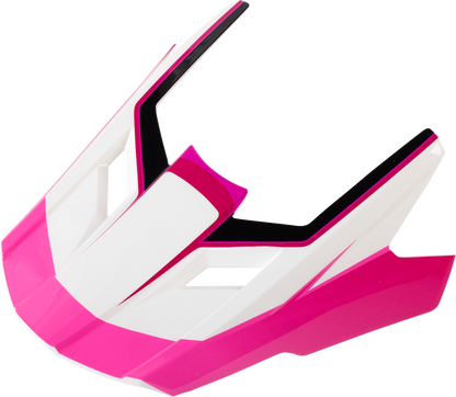 Z1R Dirt Maxx Visor Kit - Vortex Pink/White for Z1R Helmets Part 0132-1933