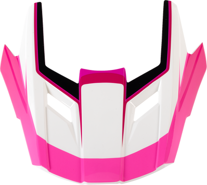 Z1R Dirt Maxx Visor Kit - Vortex Pink/White for Z1R Helmets Part 0132-1933