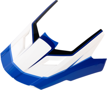 Z1R Dirt Maxx Visor Kit - Vortex Blue/White for Z1R Helmet (Part No. 0132-1929)