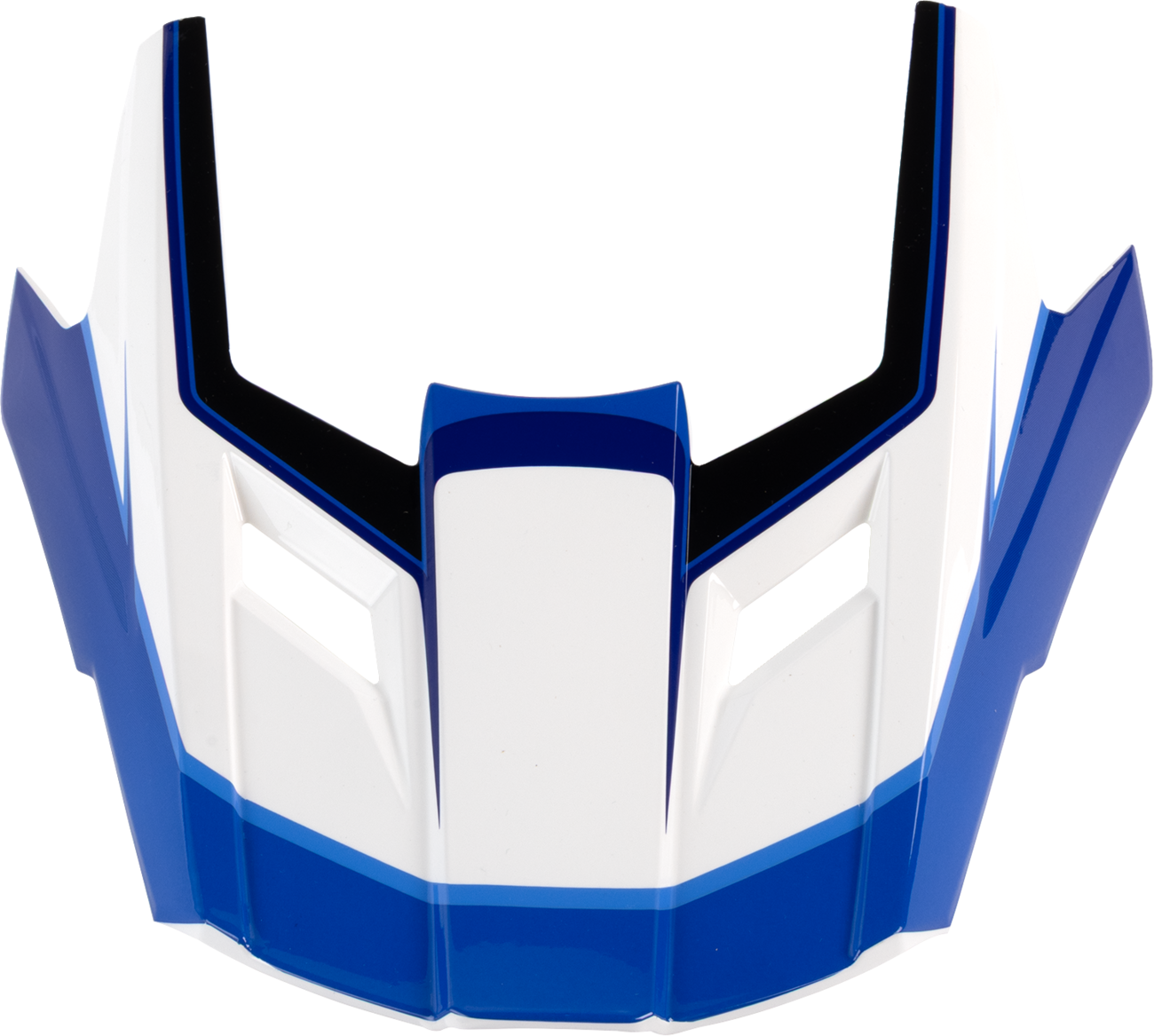 Z1R Dirt Maxx Visor Kit - Vortex Blue/White for Z1R Helmet (Part No. 0132-1929)