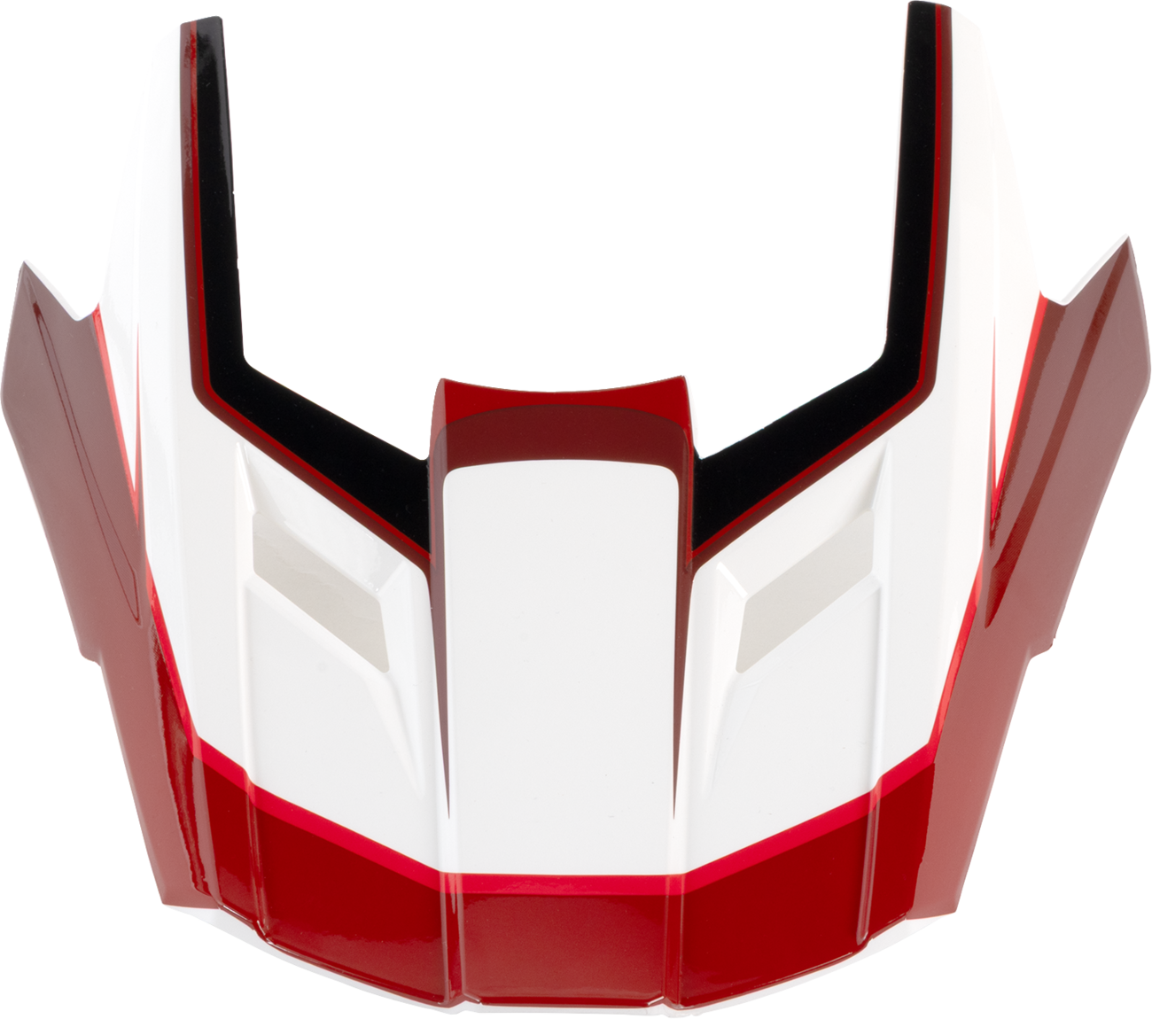 Z1R Dirt Maxx Visor Kit - Vortex - Red/White - XS-M by Z1R Part 0132-1931