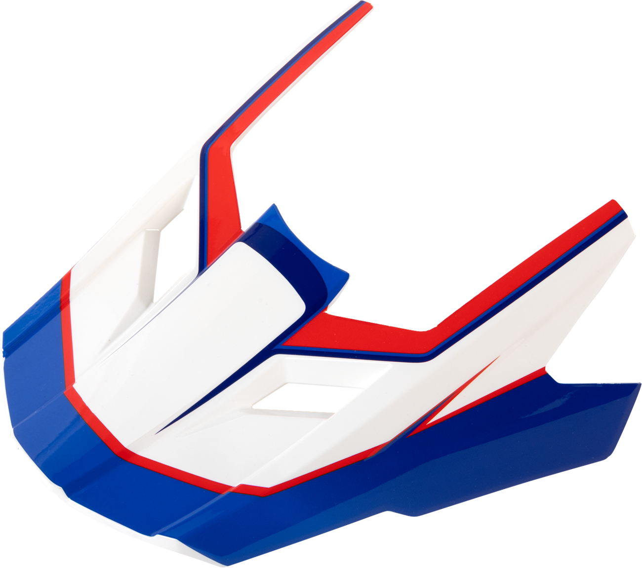 Z1R Dirt Maxx Visor Kit - Vortex - Red/White/Blue - L-2XL | Part Number 0132-1941