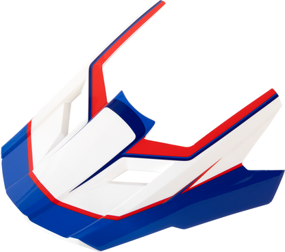 Z1R Dirt Maxx Visor Kit - Vortex - Red/White/Blue - L-2XL | Part Number 0132-1941