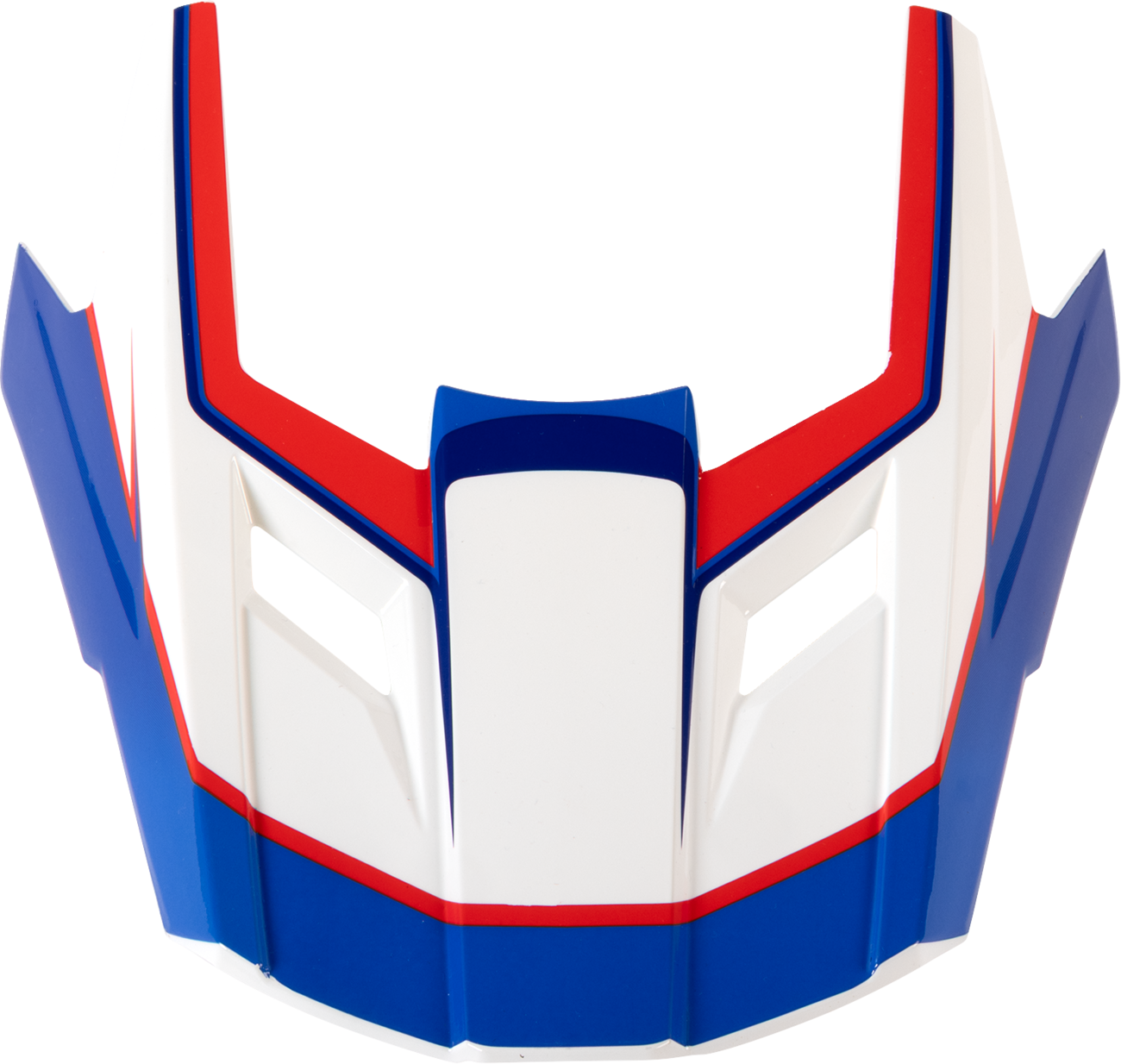 Z1R Dirt Maxx Visor Kit - Vortex - Red/White/Blue - L-2XL | Part Number 0132-1941