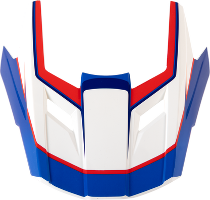 Z1R Dirt Maxx Visor Kit - Vortex - Red/White/Blue - L-2XL | Part Number 0132-1941