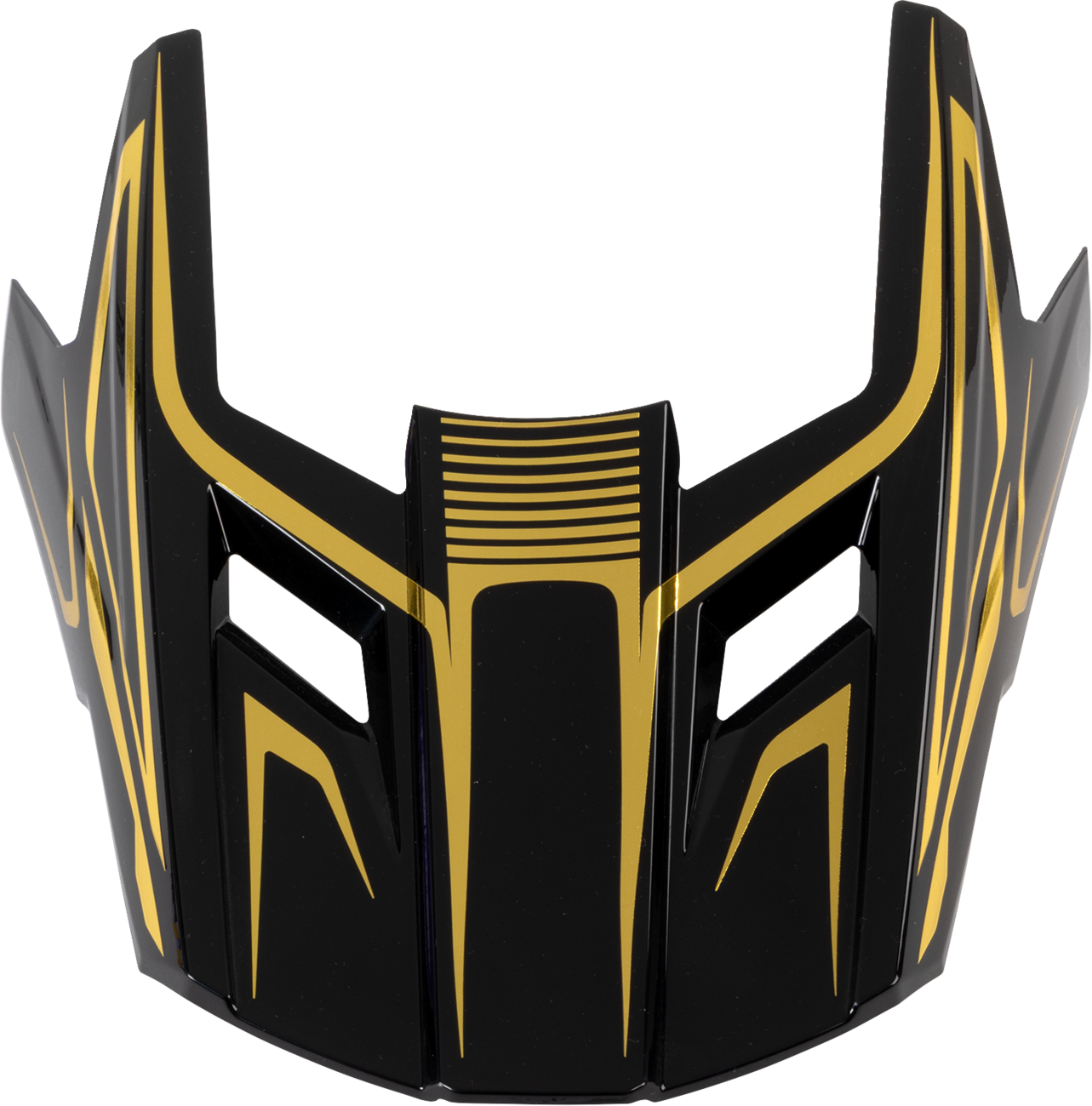 Z1R Dirt Maxx Visor Kit - Monogram - Black/Gold - Large to Extra Large (Part #0132-1943)