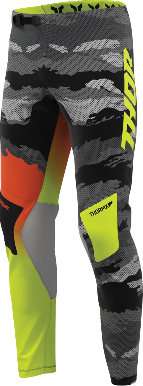 THOR Sportmode Recon LE Pants - Black/Acid, US 32, Part Number 2901-13374