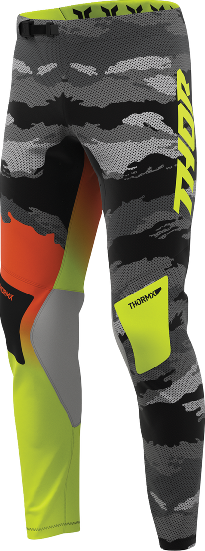 THOR Sportmode Recon LE Pants - Black/Acid, US 32, Part Number 2901-13374