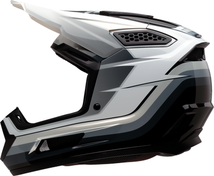 Z1R Dirt Maxx Helmet Vortex Black/White/Gray Small by Z1R - Part 0110-9714