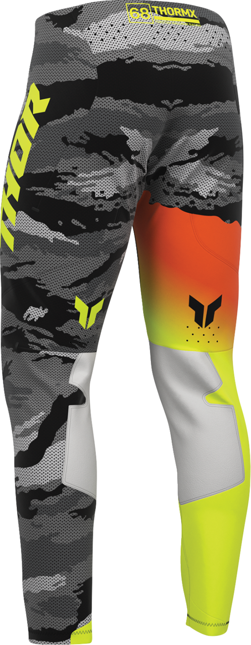 THOR Sportmode Recon LE Pants - Black/Acid, US 32, Part Number 2901-13374